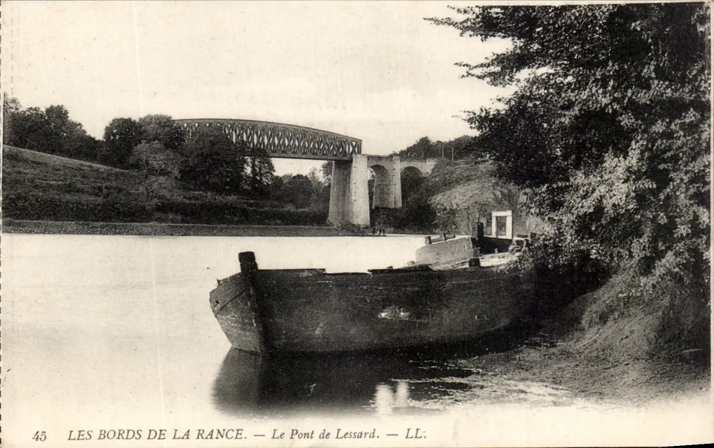Die Ufer der Rance — Die Brücke von Lessard — LL. - Vorderseite