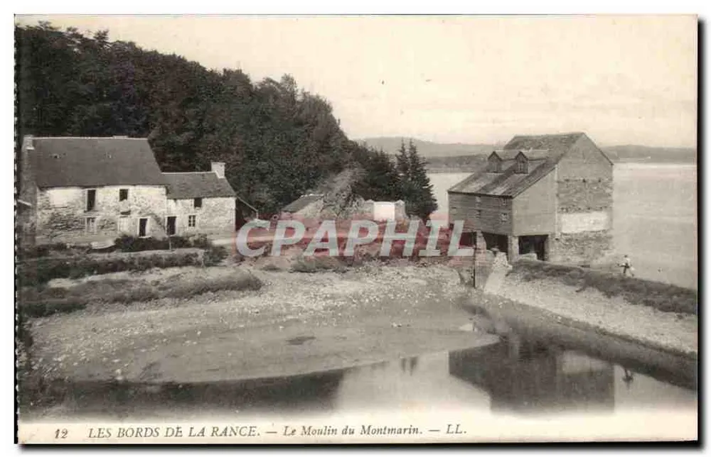 Die Ufer der Rance — Mühle Montmarin — LL. - Vorderseite