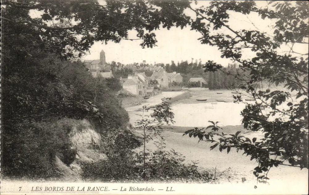 Die Ufer der Rance — La Richardais — LL. - Vorderseite