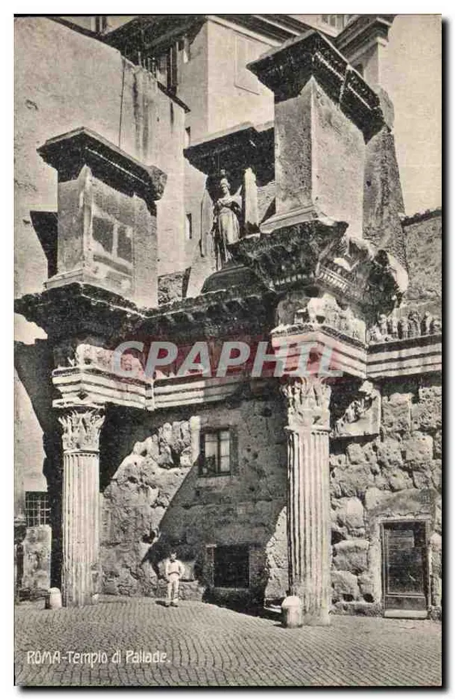 रोमा-पैलेड के मंदिर — प्राचीन अवशेष और प्रतिमा — अर्नेस्टो रिचटर, संख्या 207 - आगे