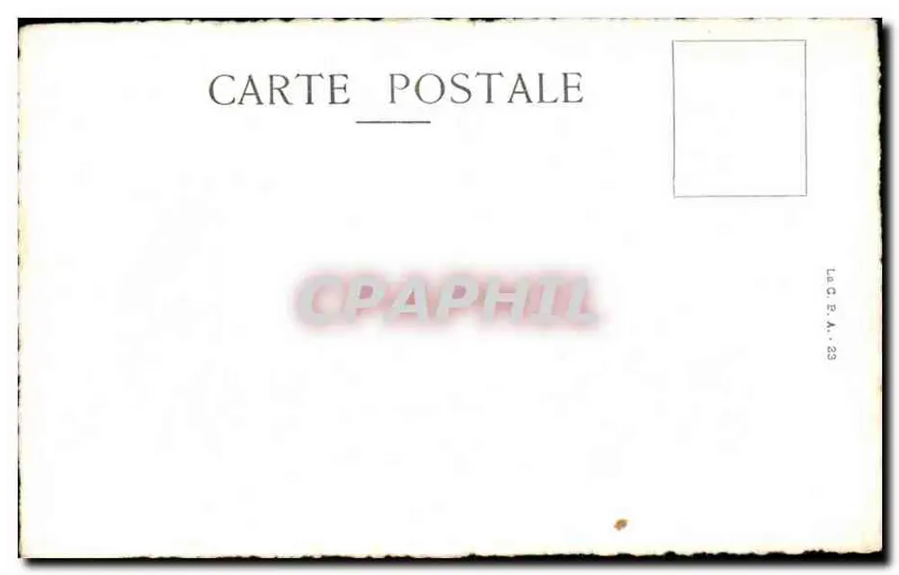 Castelo de Duras — Antiga Guyenne — editor desconhecido, número de série não visível - Verso