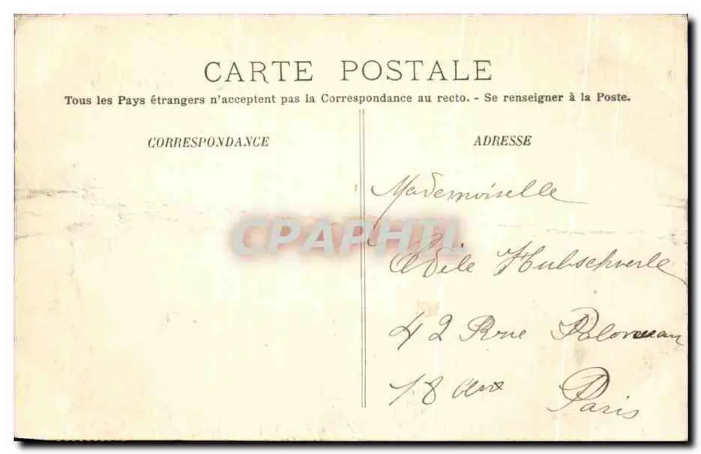 ALGER und BAB-EL-OUED von Notre-Dame d'Afrique gesehen — LL. — Verlag LL. - Rückseite