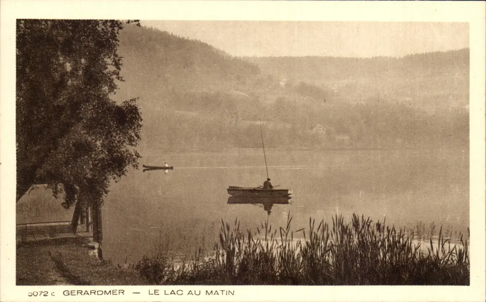 GERARDMER — O LAGO DE MANHÃ — Coleção Les Vosges - Frente