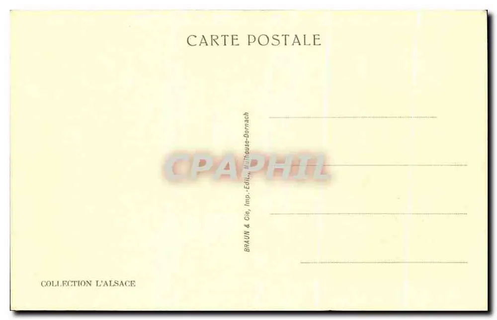 Massif do Hohneck — Os Spitzköpfe — Coleção L'Alsace - Verso