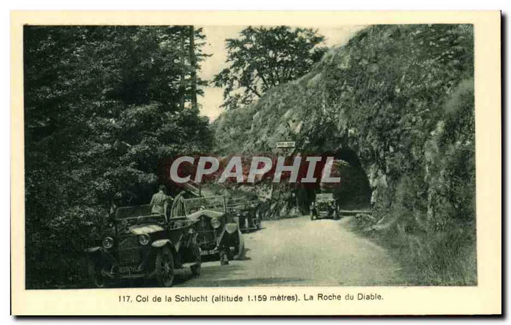Col de la Schlucht — Höhe 1.159 Meter — La Roche du Diable — Sonderedition Bazar du Lac - Vorderseite