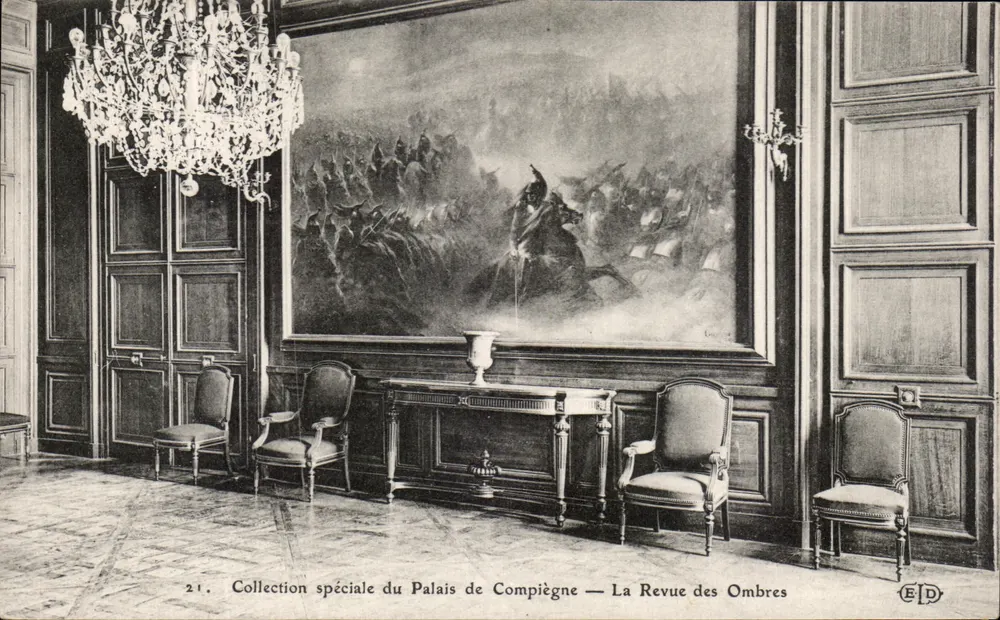 Palácio de Compiègne — Coleção Especial — A Revista das Sombras - Frente