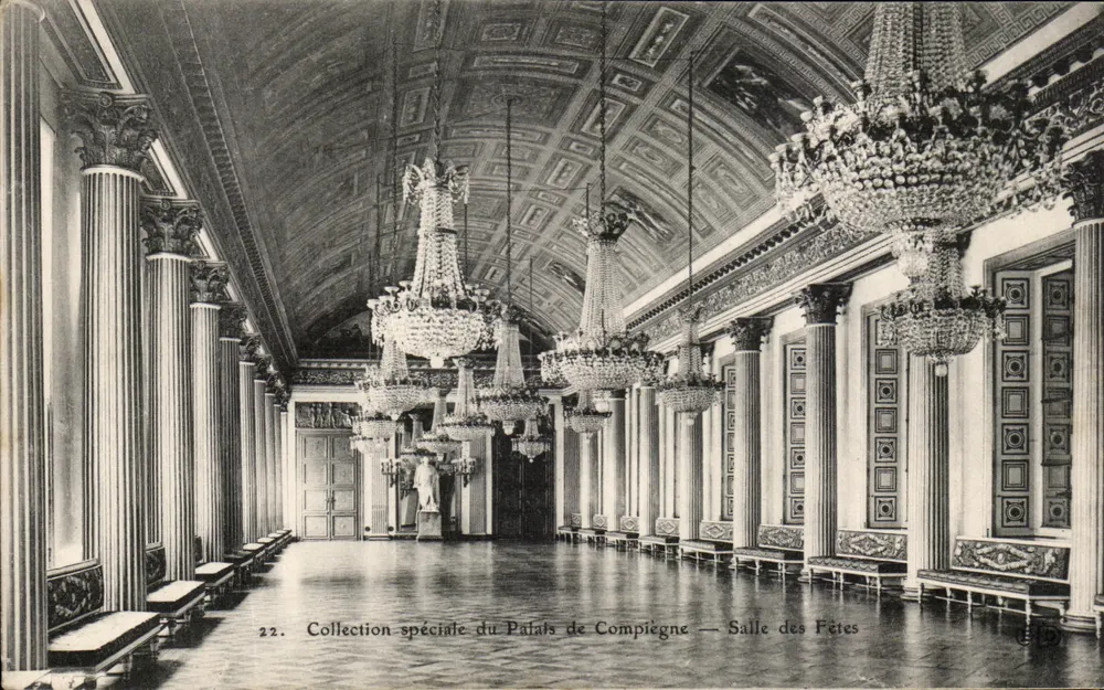 Sala das Festas — Palácio de Compiègne — Coleção Especial — n°22 - Frente