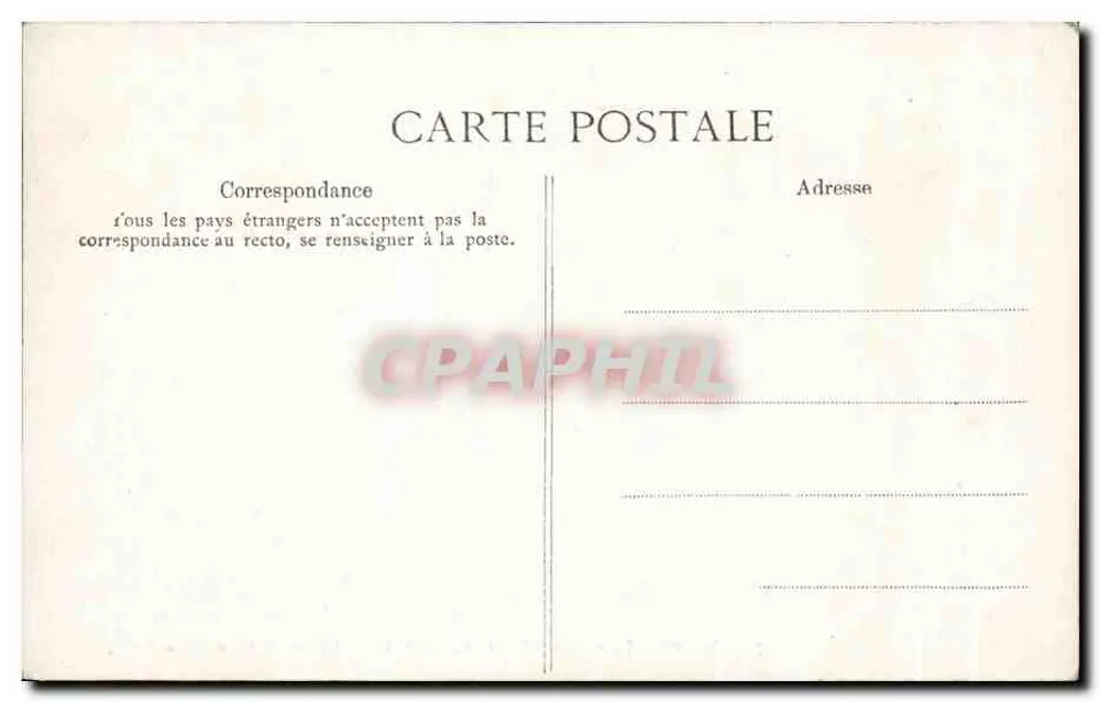 Palácio de Compiègne — Sala dos Guardas — Coleção Especial - Verso