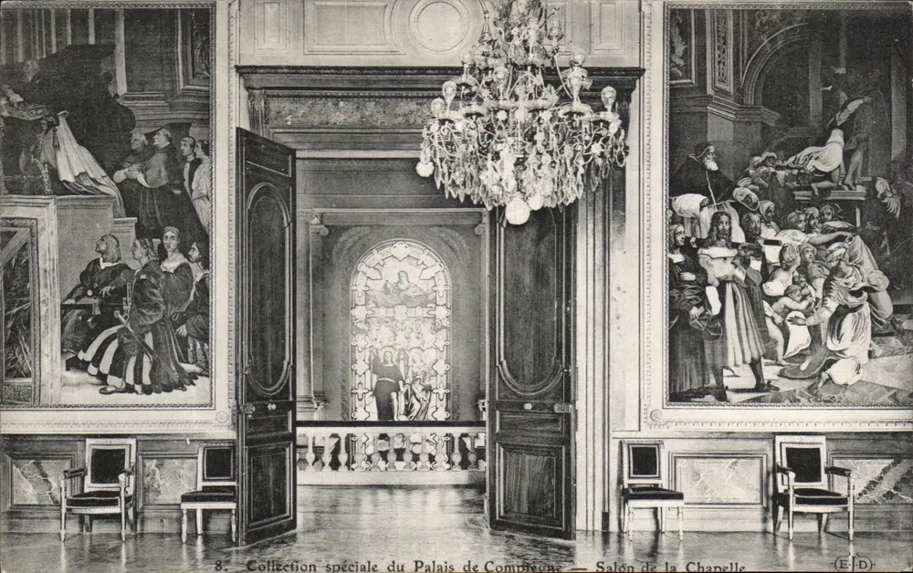 Zaal van de Kapel — Speciale collectie van het Paleis van Compiègne — n°8 - Voorkant