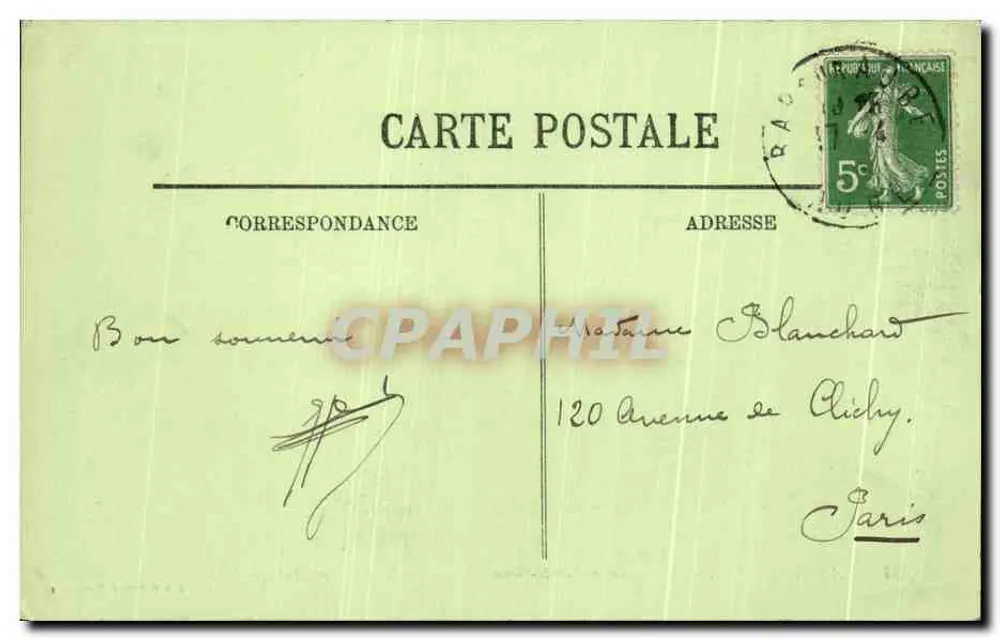 Bar-sur-Aube — Aufstieg zu Sainte-Germaine — Der rustikale Weg — Edition der Modernen Galerien - Rückseite