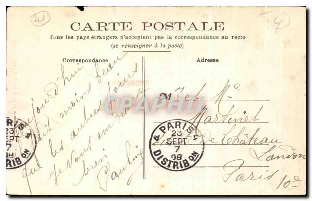 Blois — Le Château — Aile de Louis XII — La Porterie, éditeur imprimeur non identifié - Rückseite