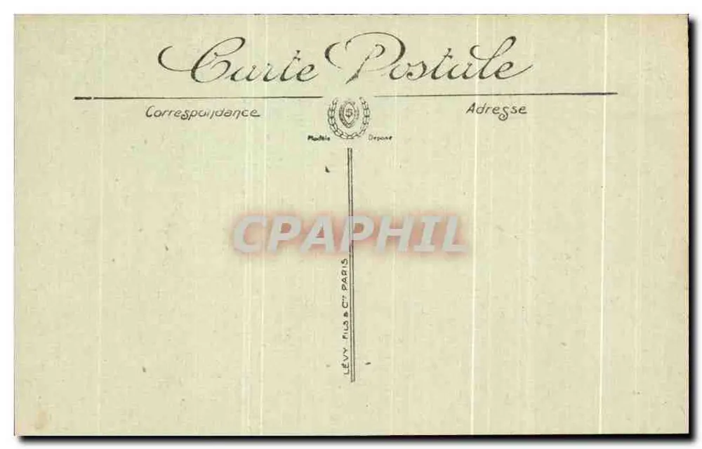 Belfort — A Miotte e a Vale — The Valley — LL. — Visé Paris n° 64 - Verso
