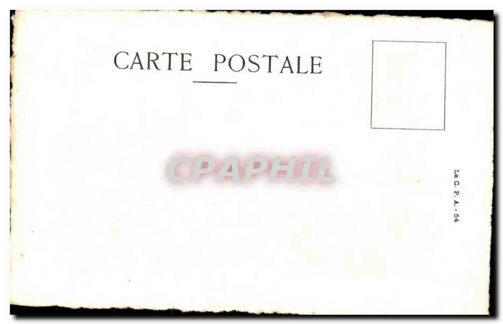 Castelo de Benoche — Antiga Guyenne — editor não identificado - Verso