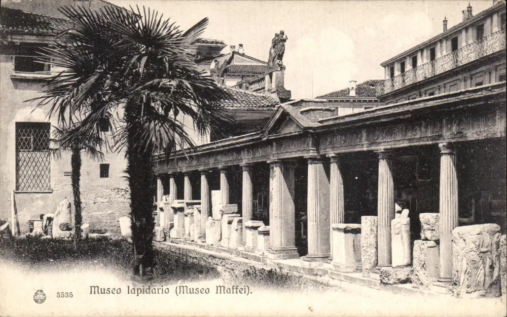लापिडारियो म्यूजियम (म्यूजियम मैफ़ेइ) — वेनिस — एडिटर: ब्रुनर & सी., कोमो - आगे