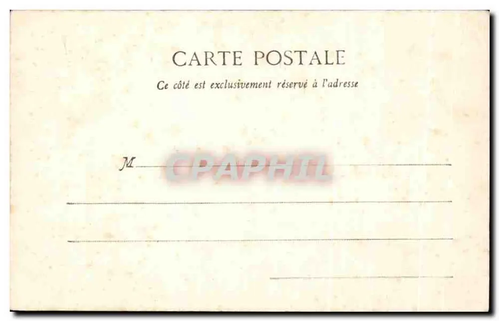 Paris - Igreja de São Tomás de Aquino — vista da fachada clássica com colunatas — editor P. Clasot - Verso