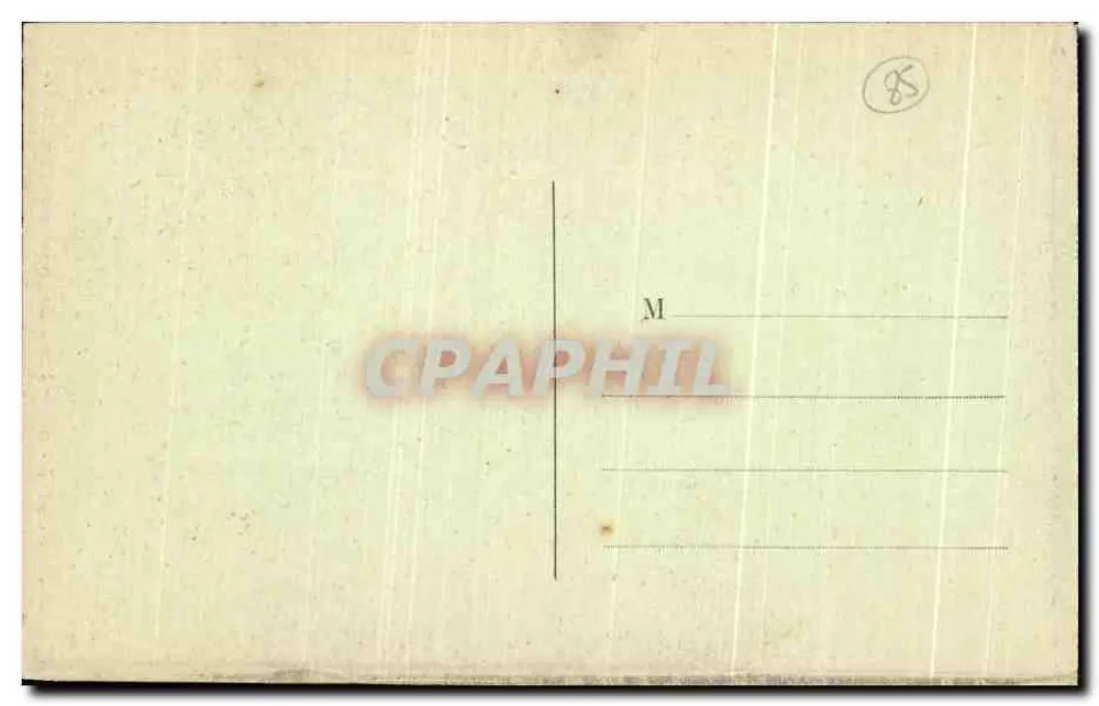 Mervent - Waldstraße führend zu der Höhle — Imp-lib. Jéhly-Poupin, Mortagne, n°104 - Rückseite