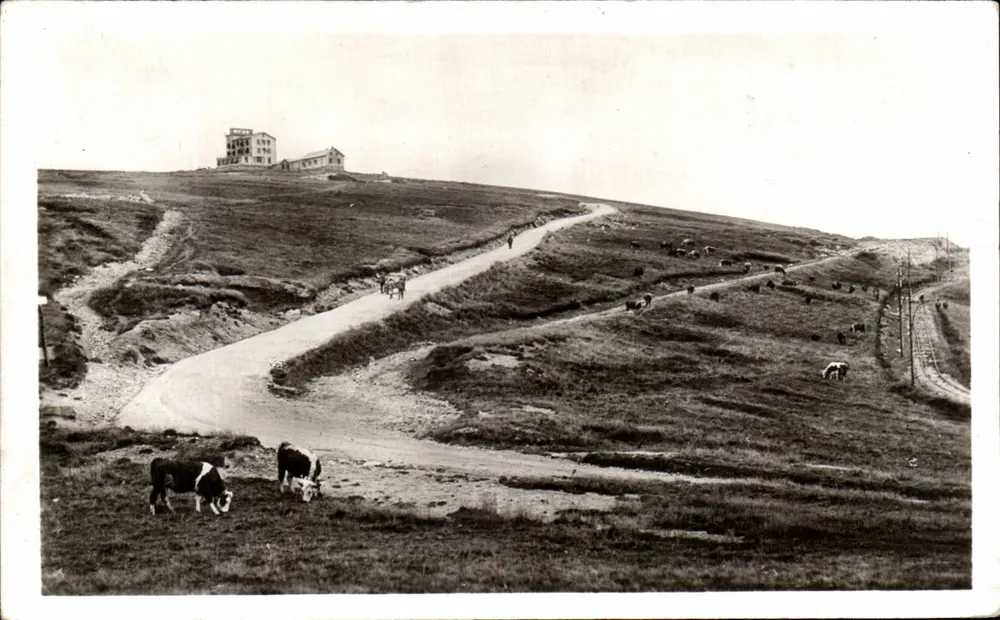 Le Hohneck — vom Crêtes-Weg aus gesehen — Edition La Conçogne, Straßburg - Vorderseite