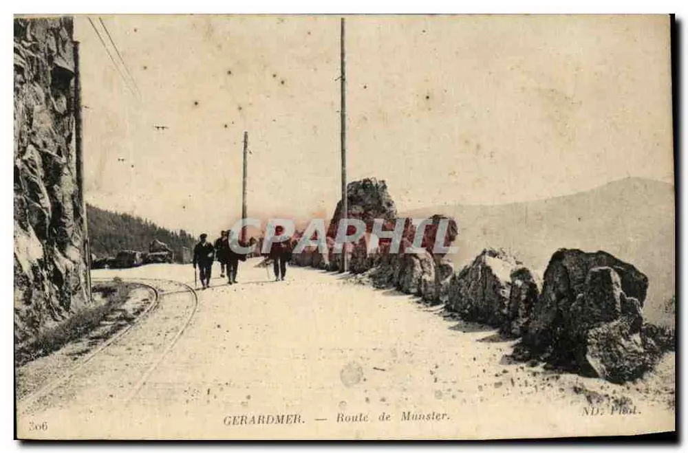 Gerardmer — Estrada de Munster — ND: Prol. - Frente