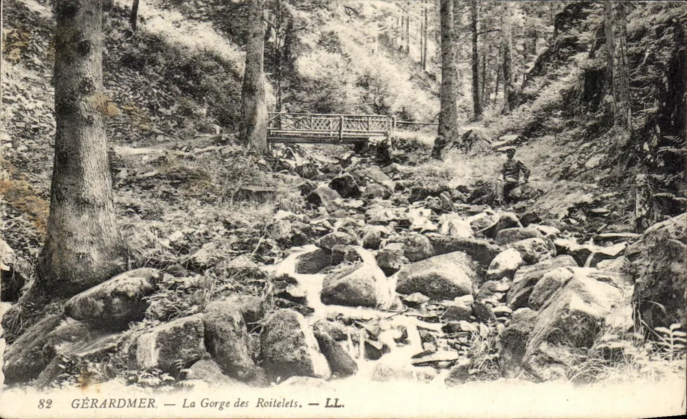 Gérardmer — La Gorge des Roitelets — LL. n°82 - Frente