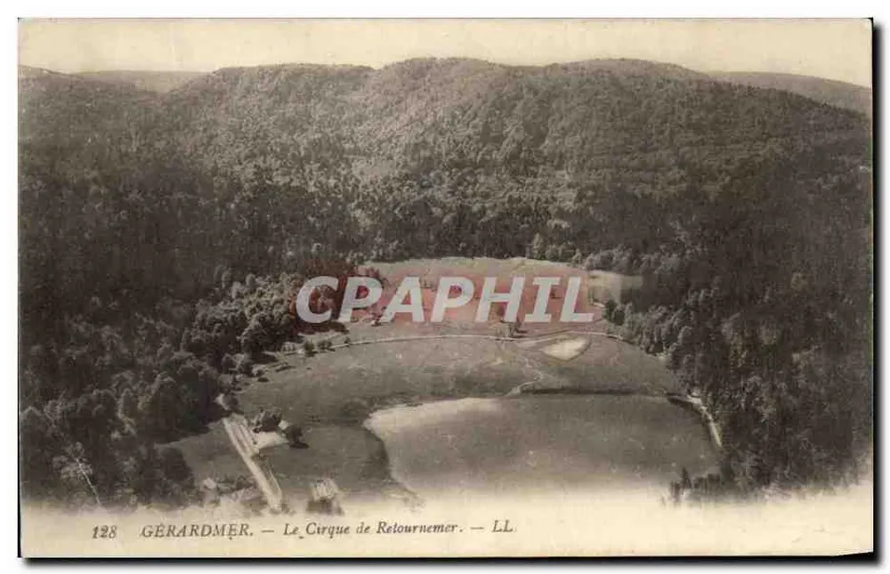 Gérardmer — O Circo de Retournemer — LL, n°128 - Frente