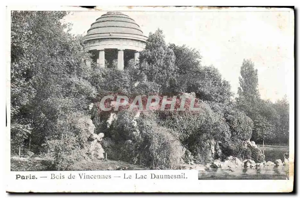 Paris — Bois de Vincennes — Le Lac Daumesnil — Le Dôme du Lac Daumesnil - Vorderseite