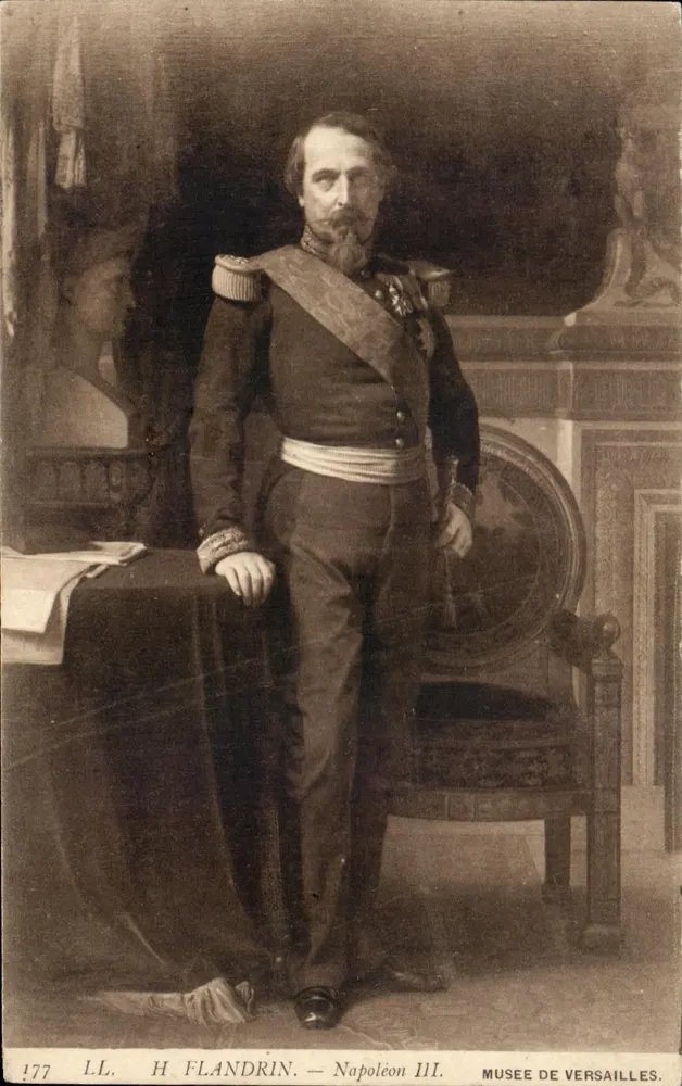 Napoléon III — Musée de Versailles — H. Flandrin, n° 177 - Vorderseite