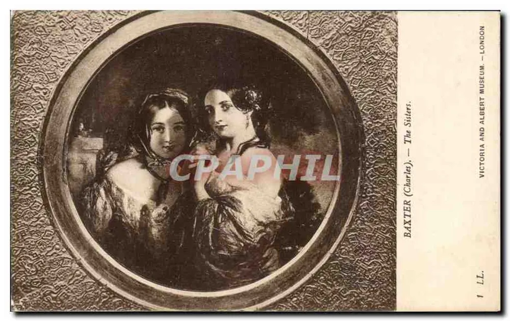Die Schwestern — BAXTER (Charles) — Victoria and Albert Museum, London - Vorderseite