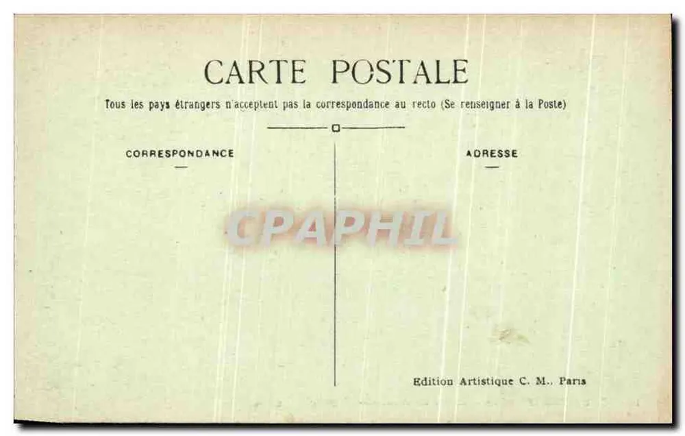 Interior da Ste-Chapelle — Paris (1er arrt) — C. M. - Verso