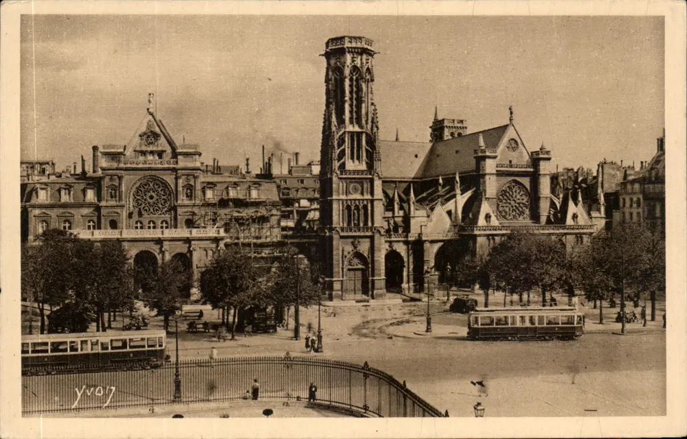 Paris - L'Église Saint-Germain-l'Auxerrois — Édition d'Art YVON, Neuilly-sur-Seine, Série 8 n°160 - Vorderseite