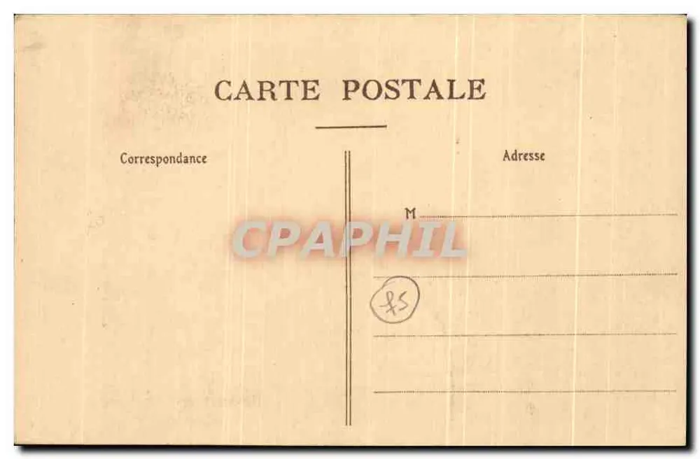 Saint-Martin — Legende des Sommers des Saint-Martin — Künstlerische Sammlung der Maison de la Boue Fresne, 5, rue Iugared, Paris - Rückseite