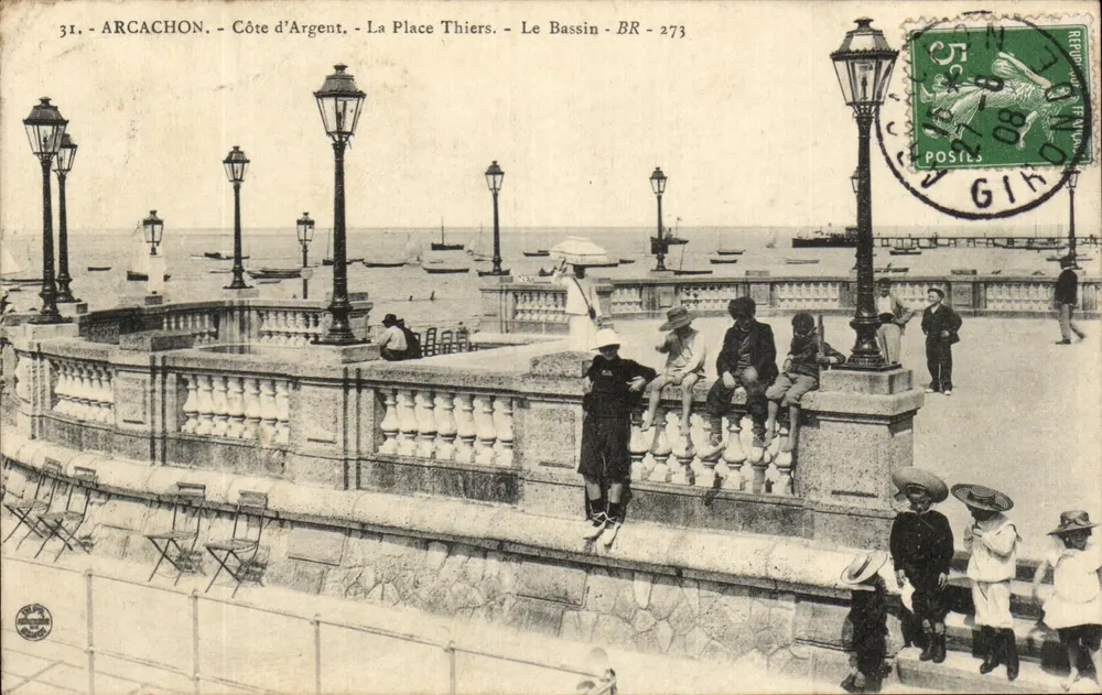 Arcachon - Côte d'Argent - Die Place Thiers - Der Bassin - BR - 273 - Vorderseite