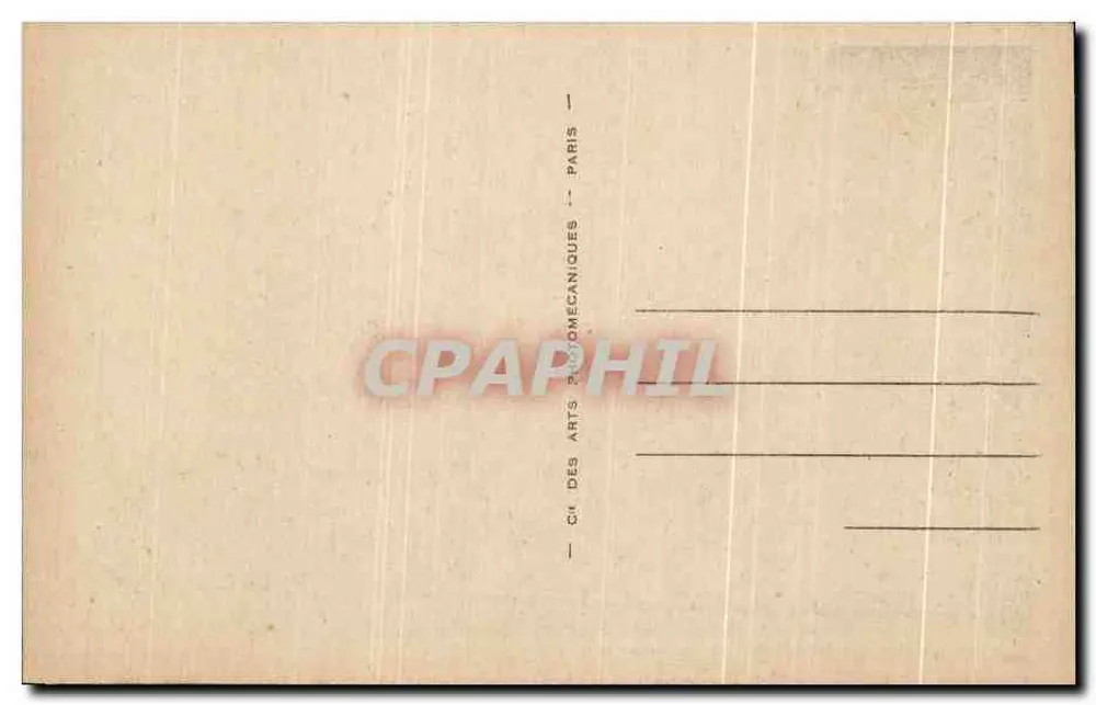 Montmorillon — El Hospital-Hospicio — Cie des Arts Photomécaniques, n°18 - Reverso