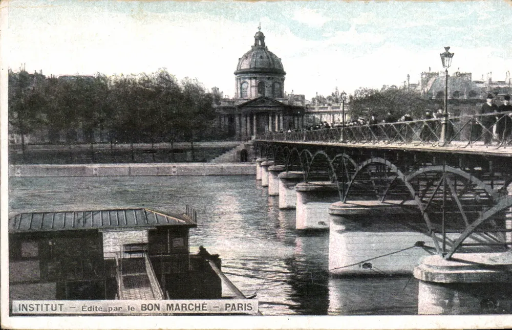 Institut — Editado pelo Bon Marché — Paris - Frente