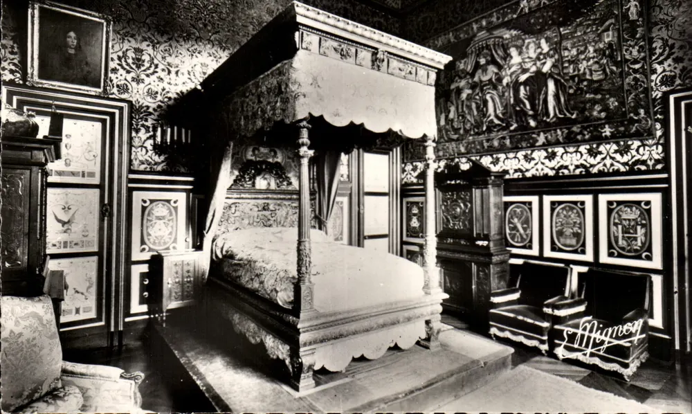 Quarto de Diane — Castelo d'Anet (E-et-L) — E. Mignon - Frente