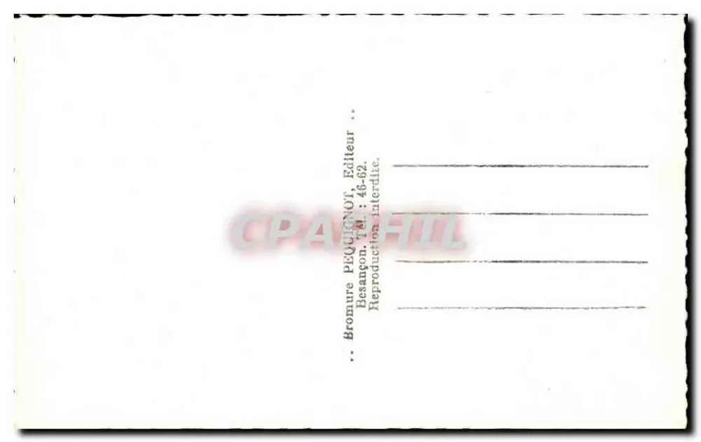 Scey-en-Varats (Doubs) — O Espelho — PÉOU - Verso