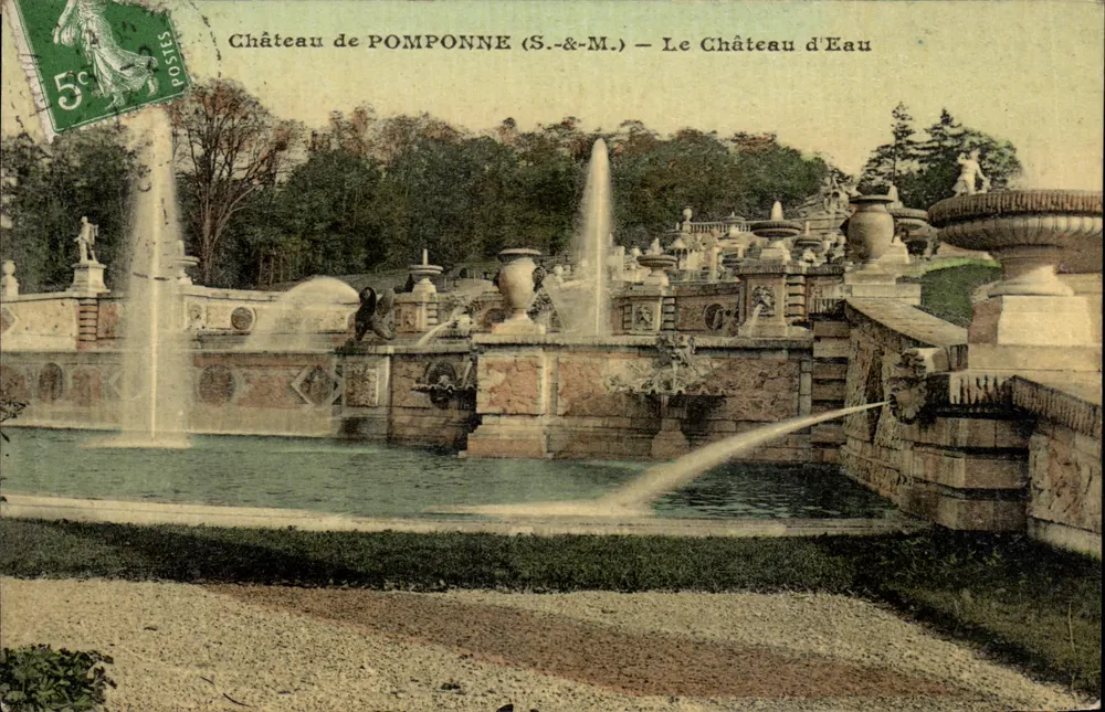 Castelo de POMPONNE (S.&M.) — O Castelo da Água - Frente