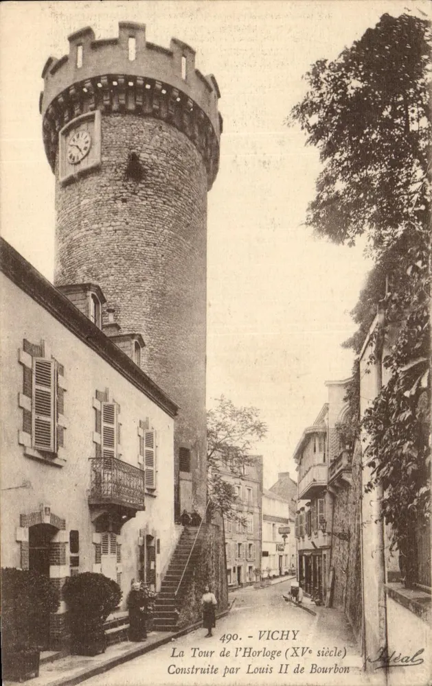 Die Uhrenturm — Vichy — Idéal, Nr. 490 - Vorderseite