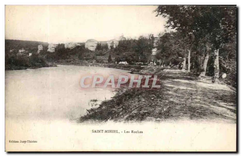 Saint-Mihiel - Les Roches — Edição Jury-Thirion - Frente