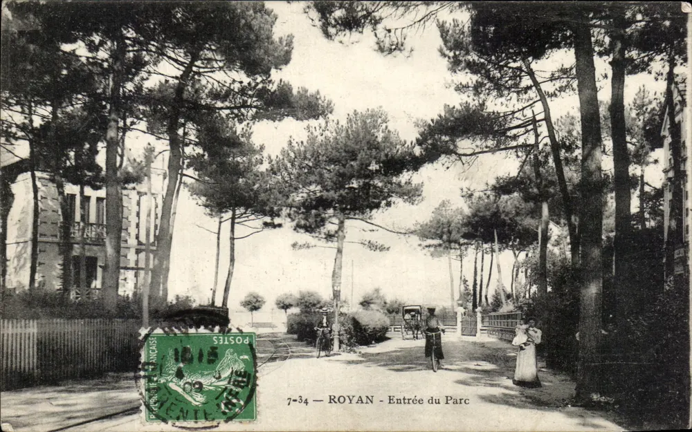 ROYAN - Entrada do Parque — 7-34 — editor não identificado - Frente