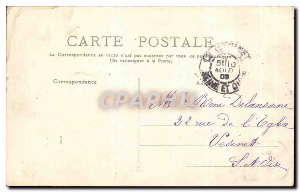 Royan - Plaża Pigeonnier — wydawca Lourdes Montillet, nr 53 - Rewers