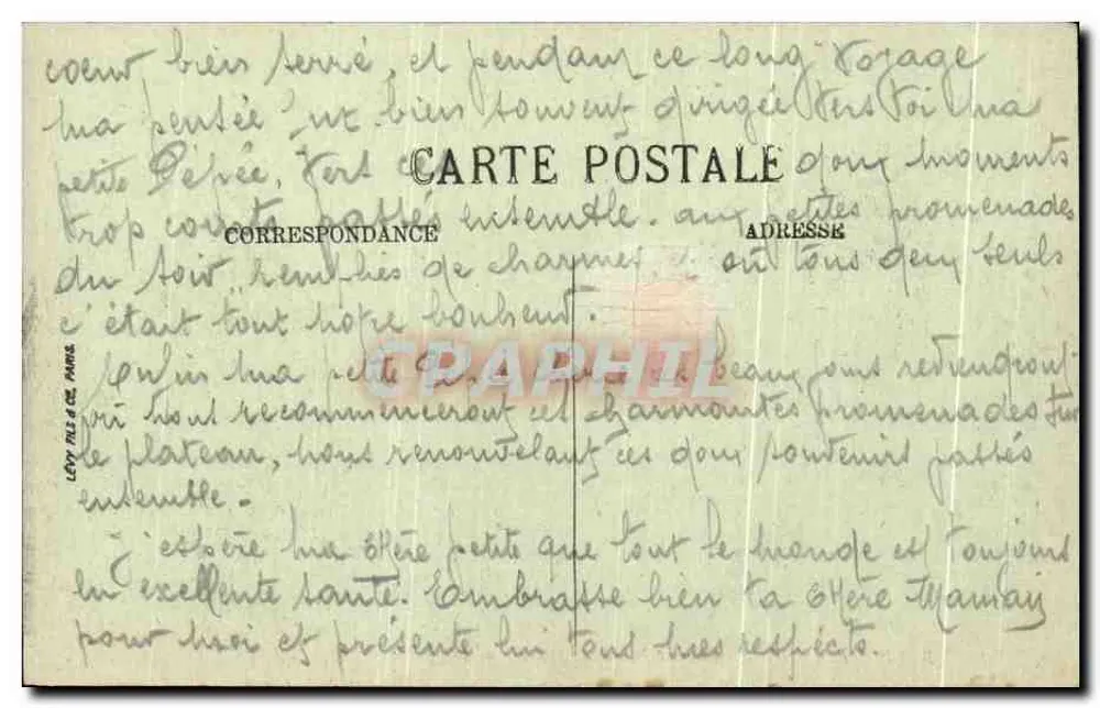 Belfort — Saal der Feste und Palast der Justiz — LL. N° 133 - Rückseite
