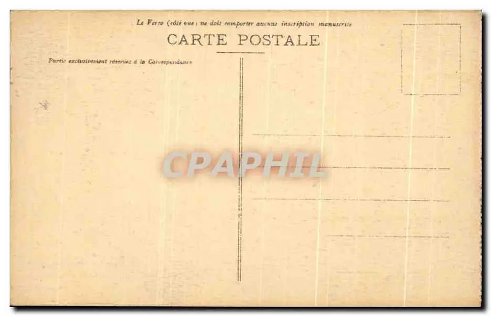 Paleis van Compiègne — Een hoek van het park — Ad. Bourson, Compiègne, n°55 - Achterkant