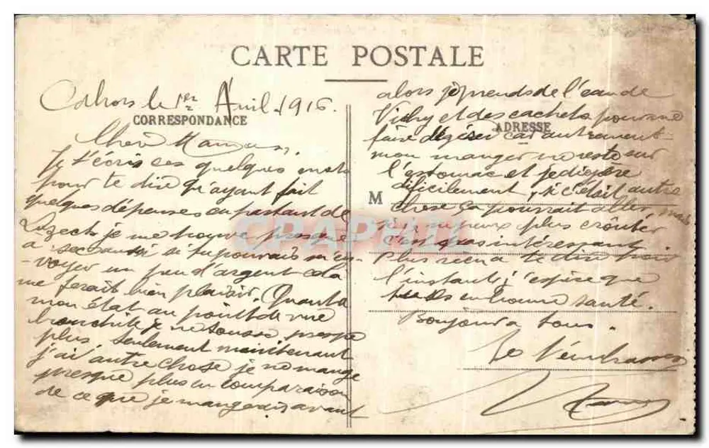 Cahors - Der Pont Valentré (Historisches Denkmal) — Serie 511, Verlag Le Lot Pittoresque - Rückseite