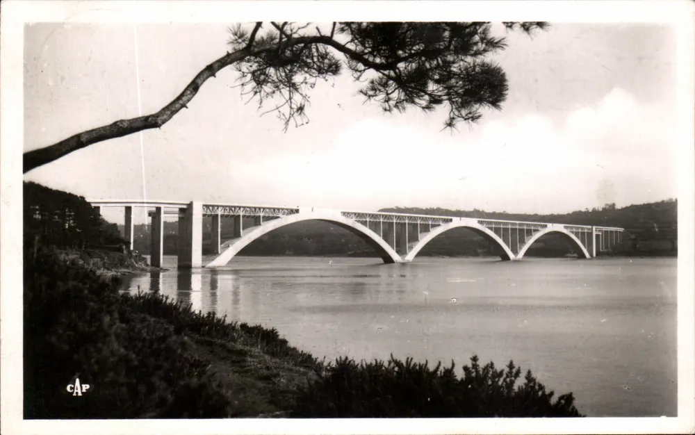 Puente de Plougasnou — Brest — editor C.A.P. - Anverso