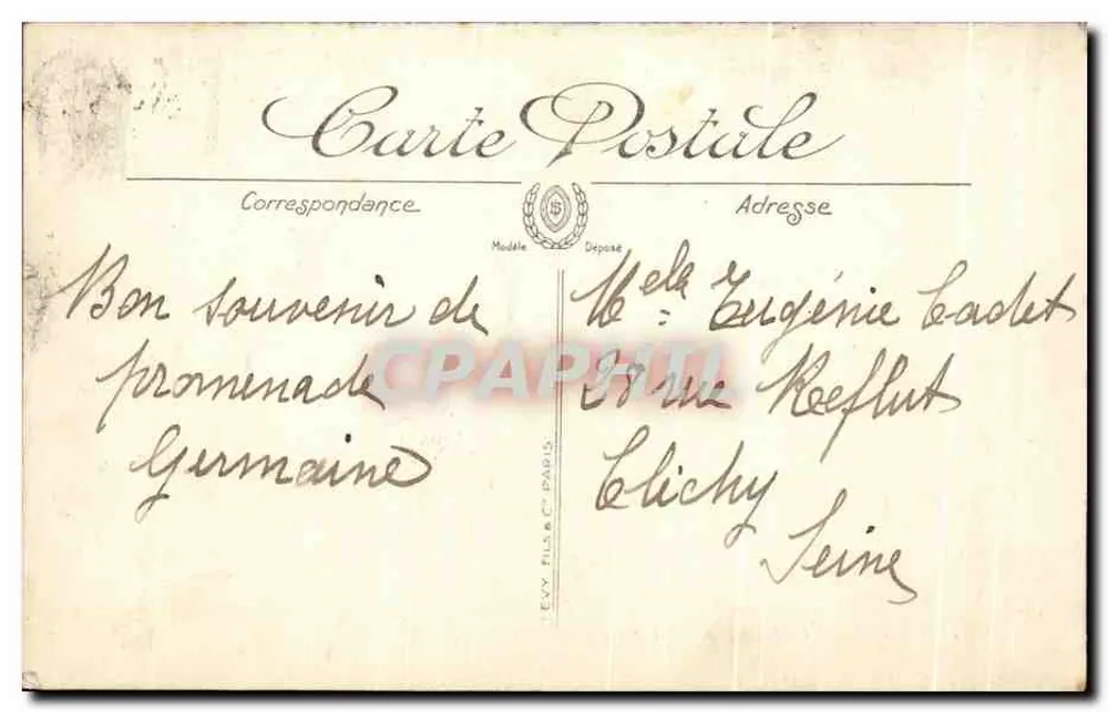 Tours — A Catedral e o Circo — LL. n° 231 - Verso