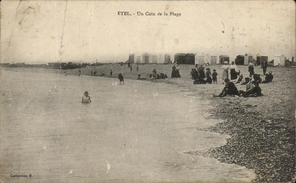 ÉTEL - Een Hoekje van de Strand — Collectie M. - Voorkant