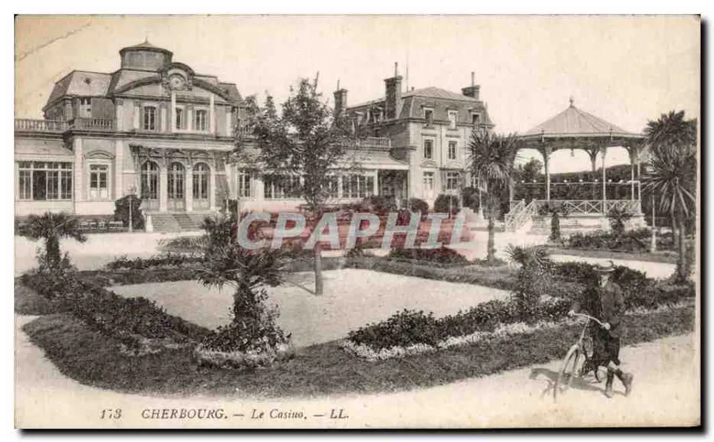 Cherbourg — Le Casino — LL. — Éditeur LL. — N° 173 - Frente