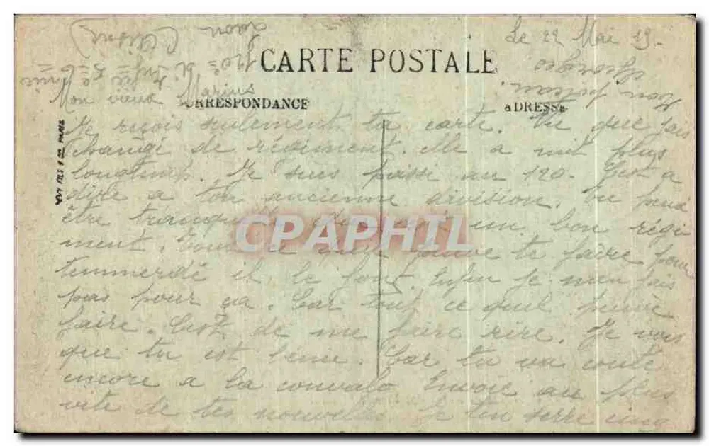 Laon — Quartel St-Vincent — Quartel de St Vincent — LL. — N°88 - Verso