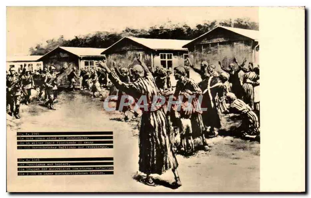 Befreiung der Häftlinge in Ravensbrück — 4.4.1945 — VEB Bild und Heimatkunst Ravensbrück - Vorderseite