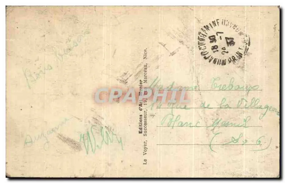 Monte-Carlo — El puerto — Foto Munier, n° 459 - Reverso